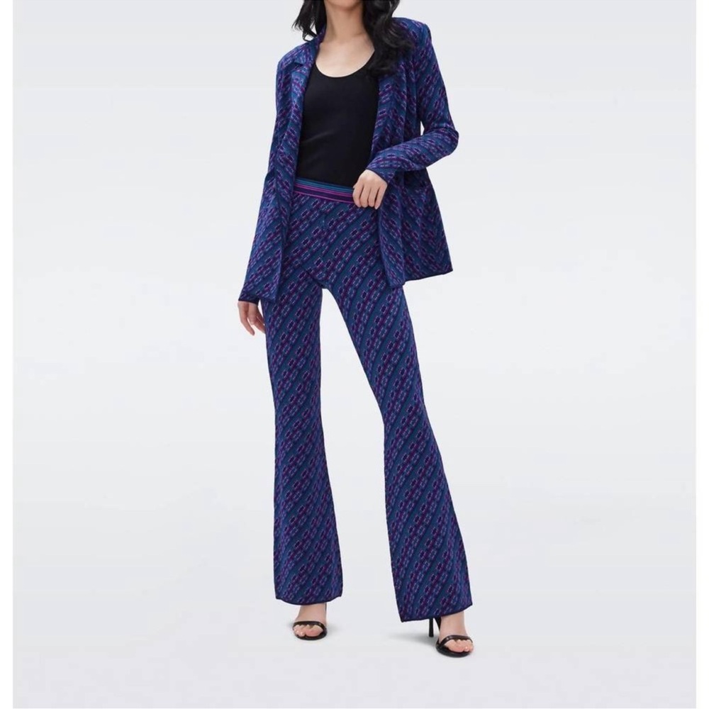 DVF Ashdon Knit Chain Pants